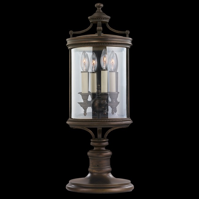 Louvre Outdoor Post Mount by Fine Art Handcrafted Lighting
