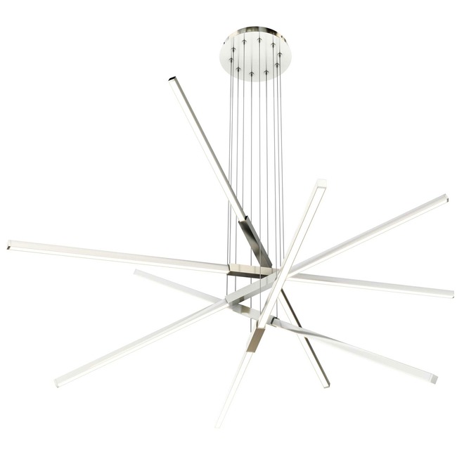 Pix Sticks Tie Stix Metal Warm Dim Suspension with Power by PureEdge Lighting