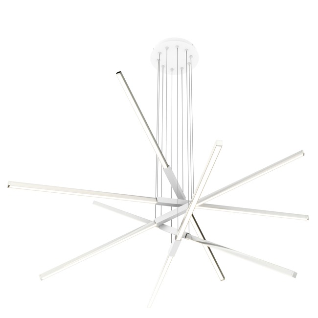 Pix Sticks Tie Stix Metal Suspension with Remote Power by PureEdge Lighting