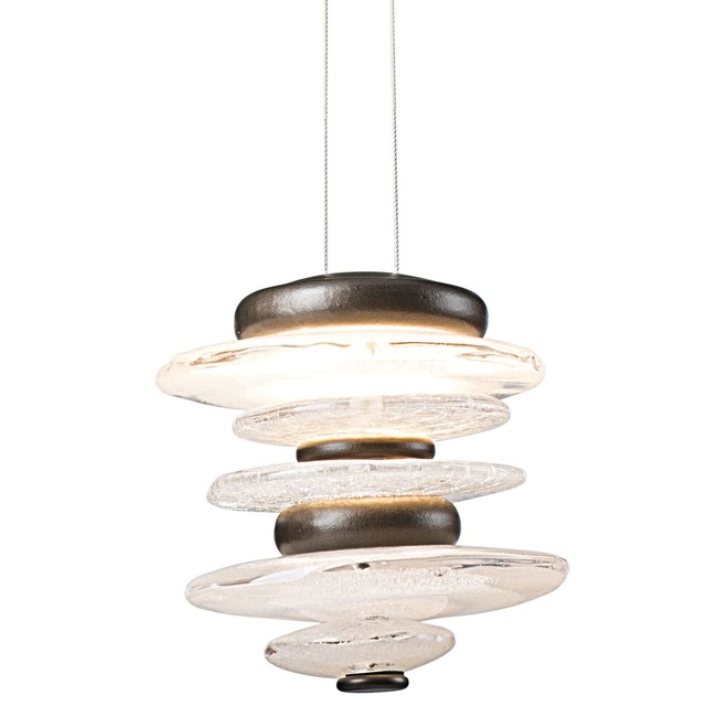 Cairn Stacked Pendant by Hubbardton Forge