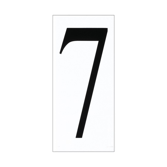 Number 7 Address Tile by Generation Lighting