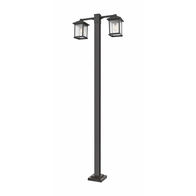 Portland Multi-Light Outdoor Post Light with Square Post by Z-Lite