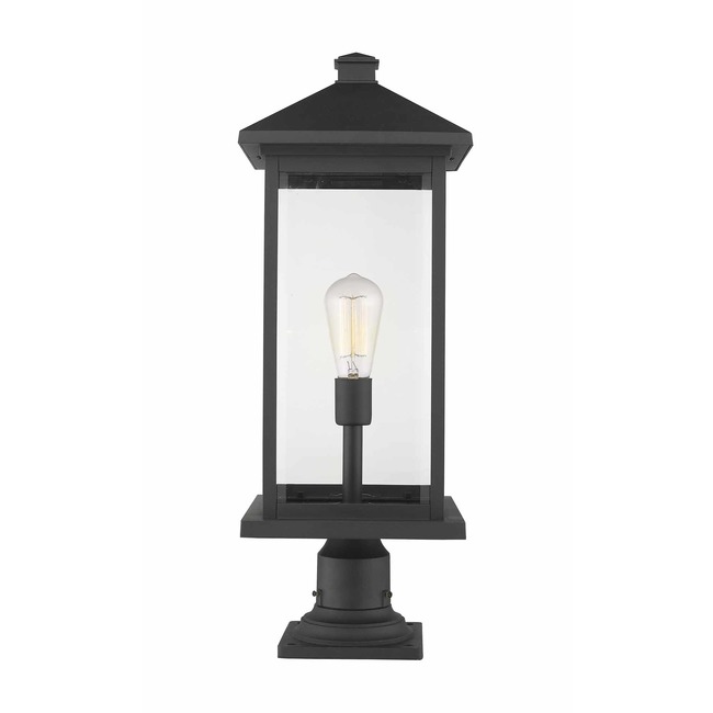 Portland Outdoor Pier Light with Traditional Base by Z-Lite