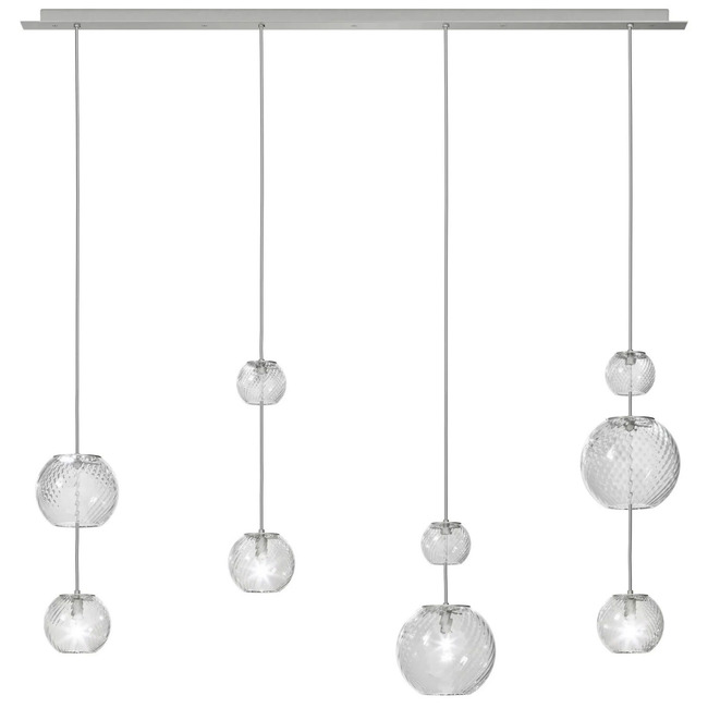 Oto Linear Multi Light Pendant by Vistosi