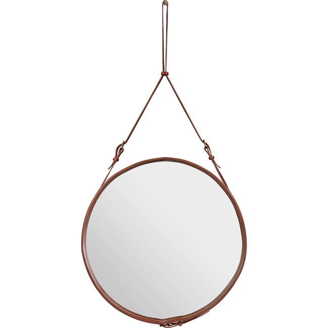 Adnet Round Mirror by Gubi