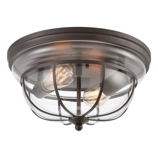 Manhattan Boutique Caged Ceiling Light Fixture by Elk Home