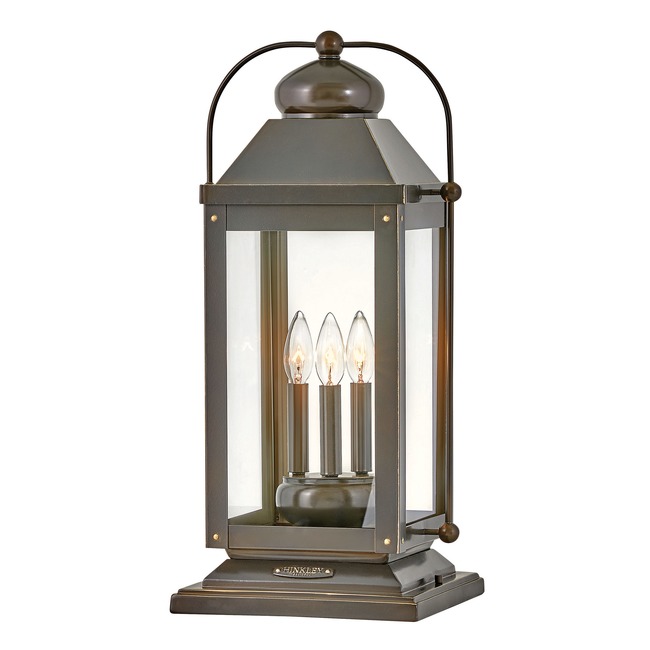 Anchorage 120V Outdoor Pier Mount Lantern by Hinkley Lighting