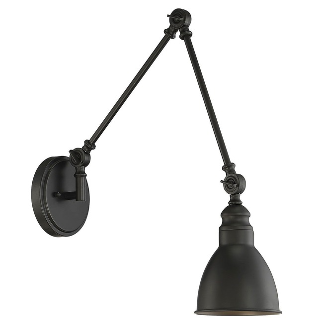 Dakota Adjustable Wall Sconce by Savoy House