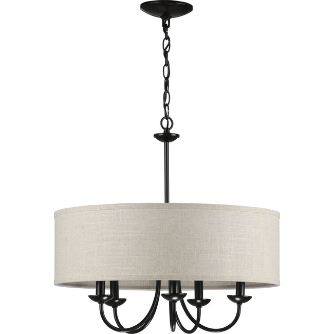 Drum Shade Chandelier by Progress Lighting