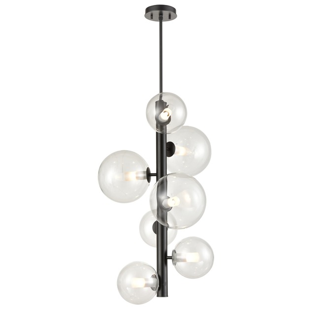 Courcelette 7 Light Pendant by DVI Lighting