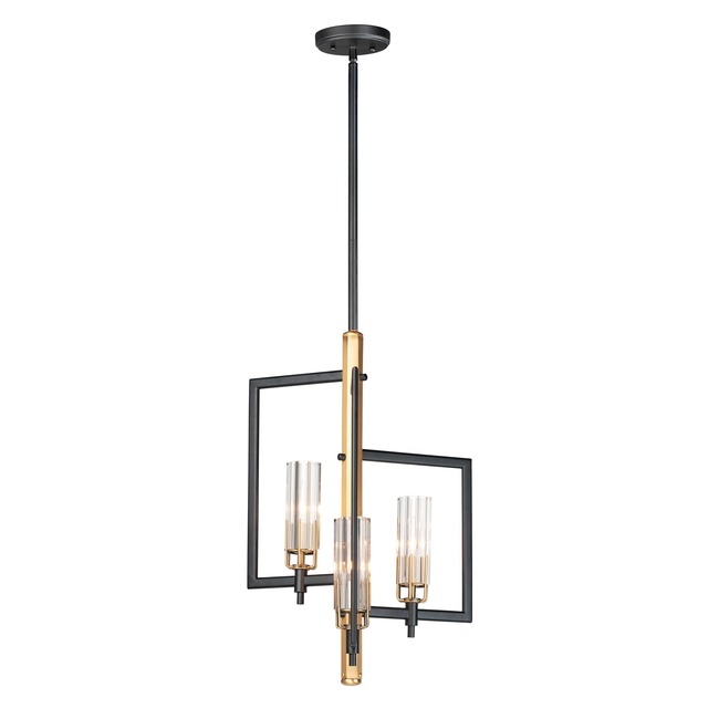 Flambeau 3-Light Pendant by Maxim Lighting