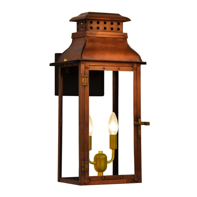 Palmetto Street Outdoor Wall Light by The CopperSmith