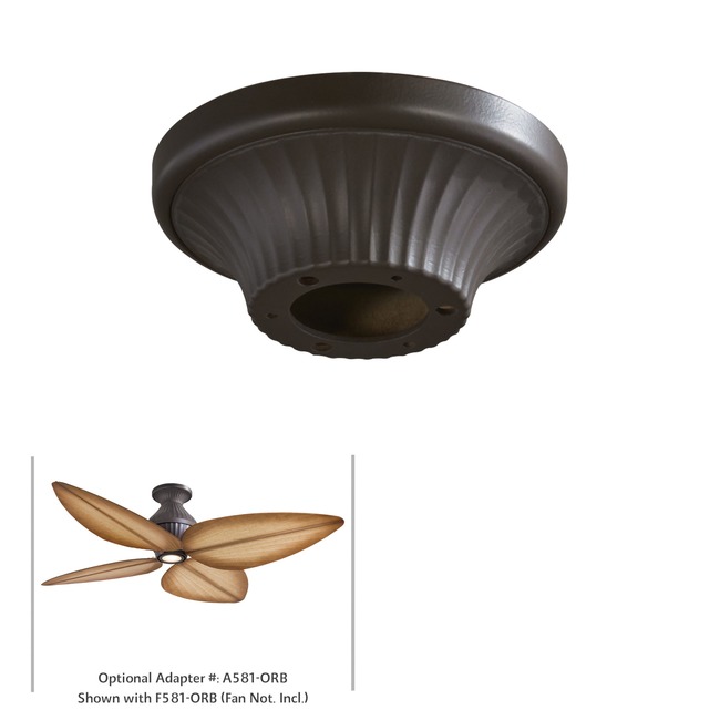 Gaugain Ceiling Fan Low Ceiling Adapter by Minka Aire