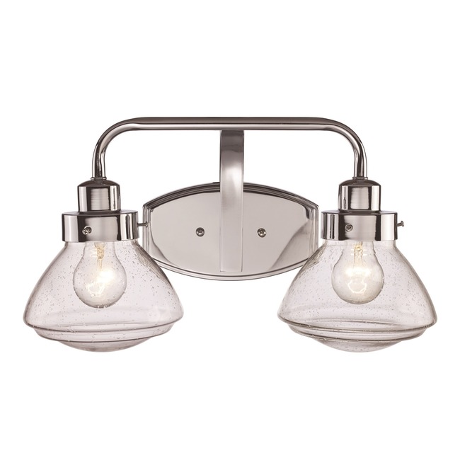 Flared Seedy Bathroom Vanity Light by Trans Globe