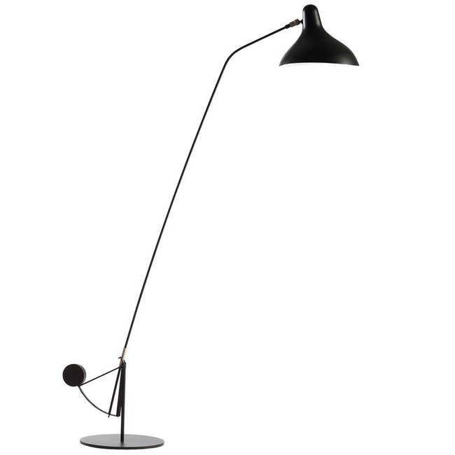 Mantis BS1 Round Base Floor Lamp by DCW Editions