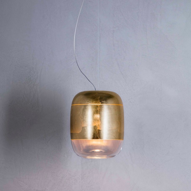 Gong S3/S5 Incandescent Pendant by Prandina USA