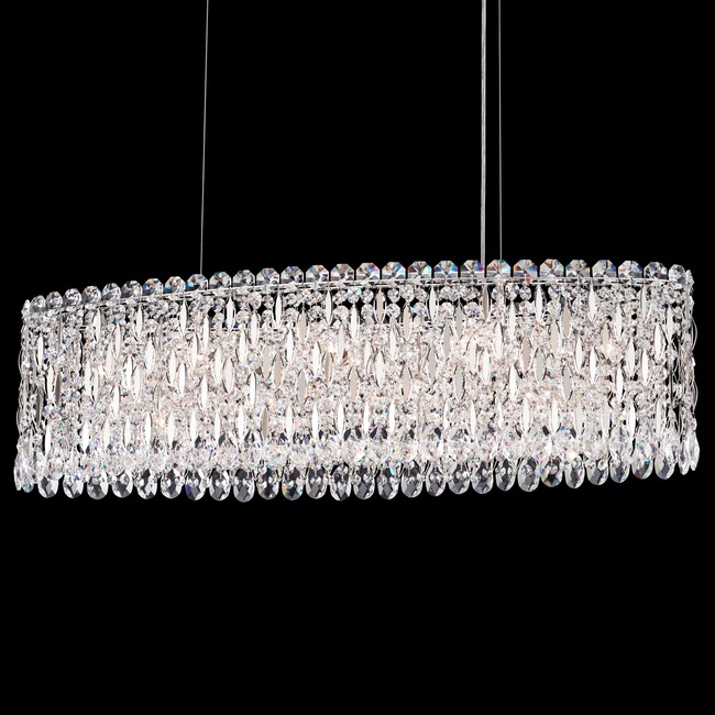 Sarella Oval Pendant by Schonbek Signature