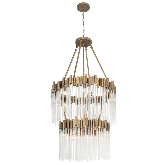 Matrix Tiered Chandelier by Varaluz