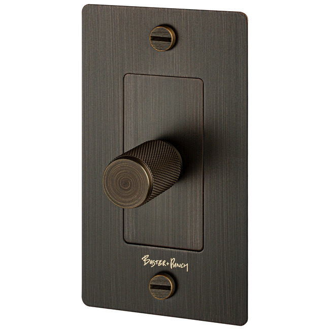 Buster + Punch Complete Metal Dimmer Switch by Buster + Punch