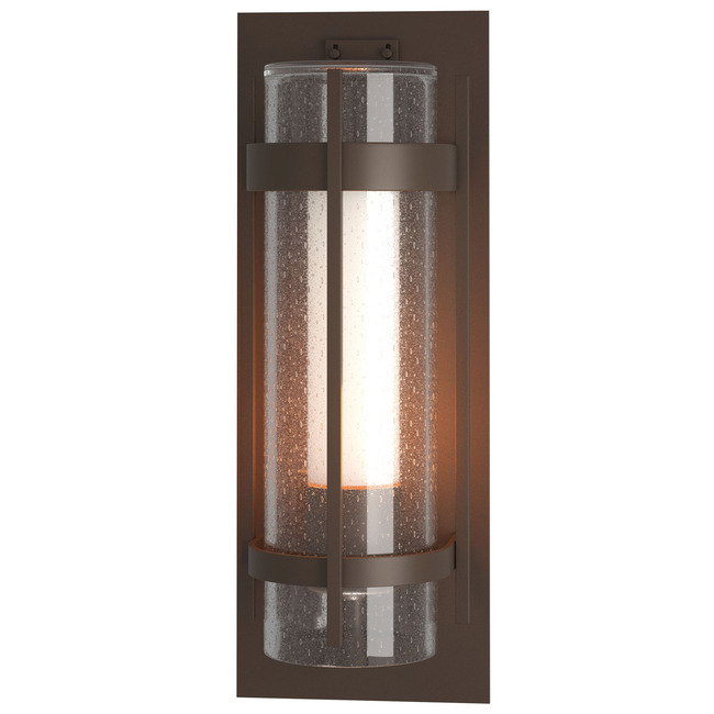 Banded Seeded XL Outdoor Wall Sconce by Hubbardton Forge