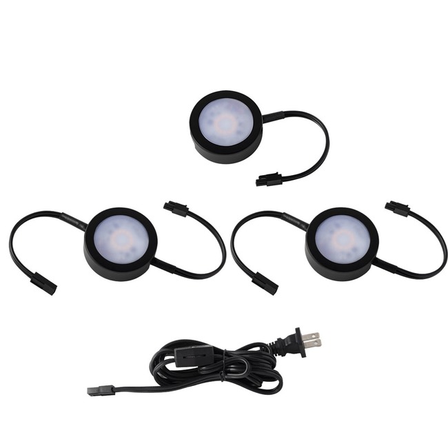 Puck 3-Light 120V Kit with Power Cord by WAC Lighting