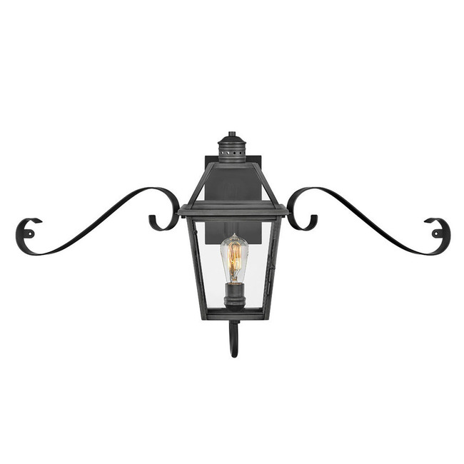Nouvelle 120V Outdoor Scroll Wall Sconce by Hinkley Lighting