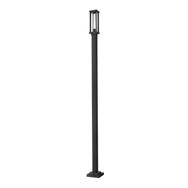 Glenwood Post Light with Square Post/Stepped Base by Z-Lite