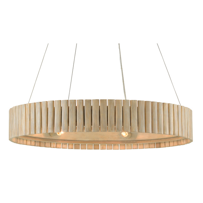 Tetterby Round Pendant by Currey and Company