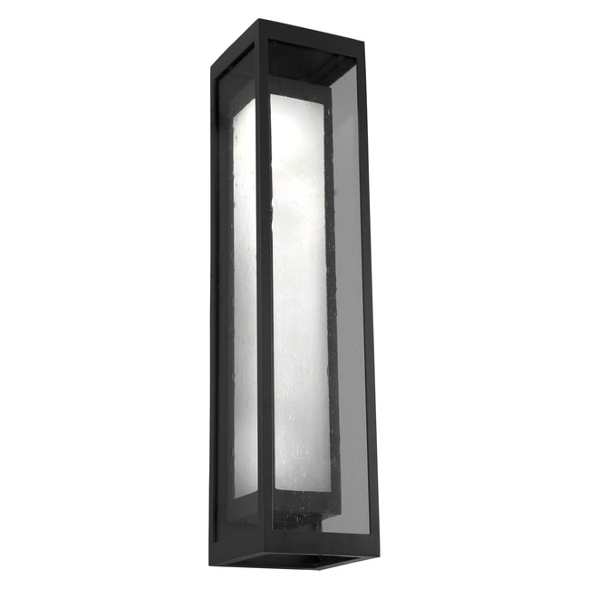 Double Box Tall Glass Outdoor Wall Sconce by Hammerton Studio