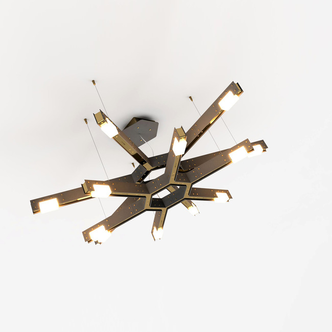 Cubi Chandelier by Intueri Light