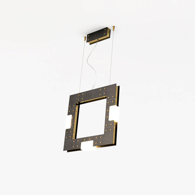Cubi Square Pendant by Intueri Light