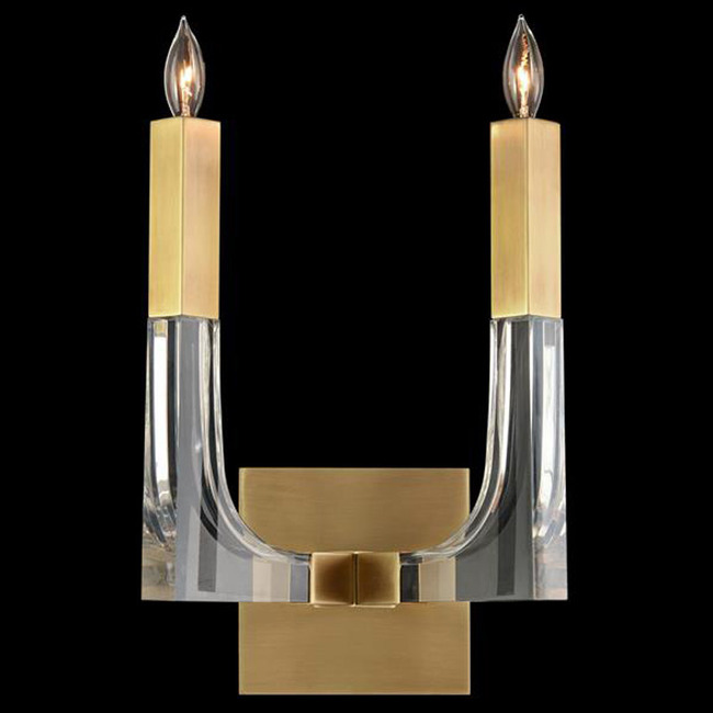 Acrylic Framed Duo Wall Sconce by John-Richard