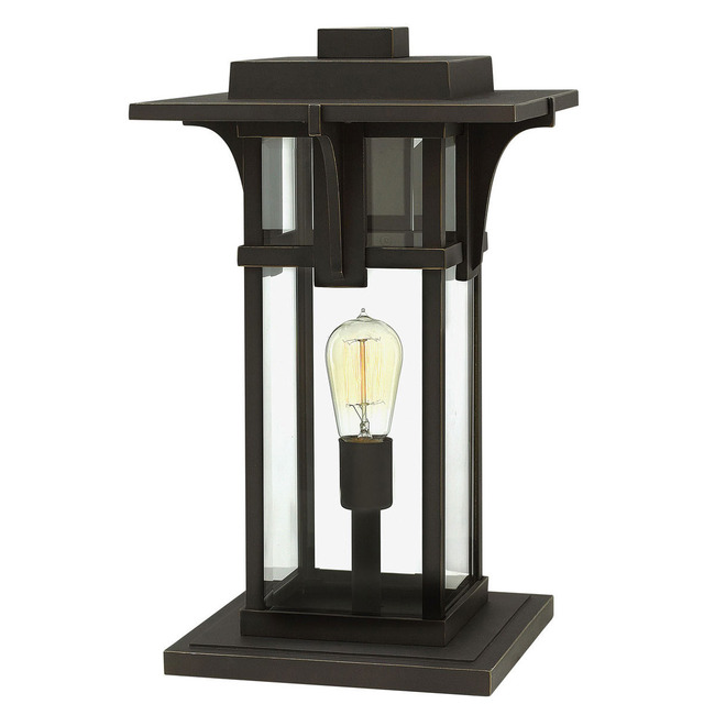 Manhattan 12V Outdoor Pier Mount Lantern by Hinkley Lighting