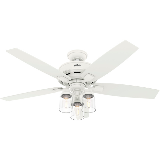 Bennett Ceiling Fan with 3 Lights by Hunter Fan