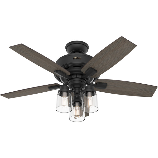 Bennett Ceiling Fan with 3 Lights by Hunter Fan