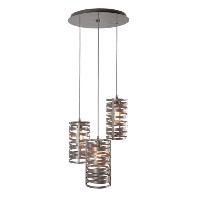 Tempest Round Multi Light Pendant by Hammerton Studio