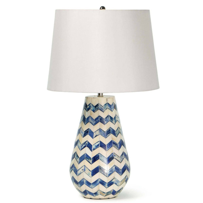 Coastal Living Cassia Chevron Table Lamp by Regina Andrew