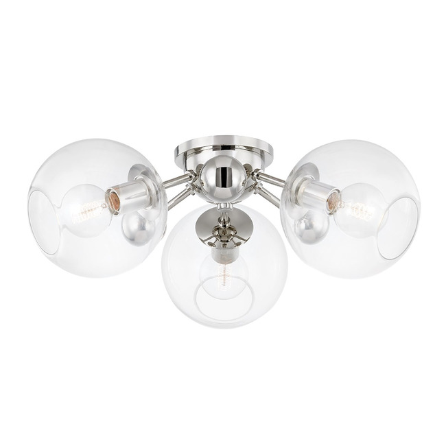 Abbott Semi Flush Ceiling Light by Hudson Valley Lighting