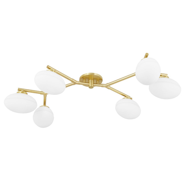 Wagner Semi Flush Ceiling Light by Hudson Valley Lighting