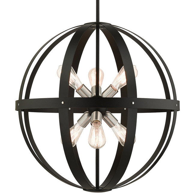 Stoneridge Globe Pendant by Livex Lighting