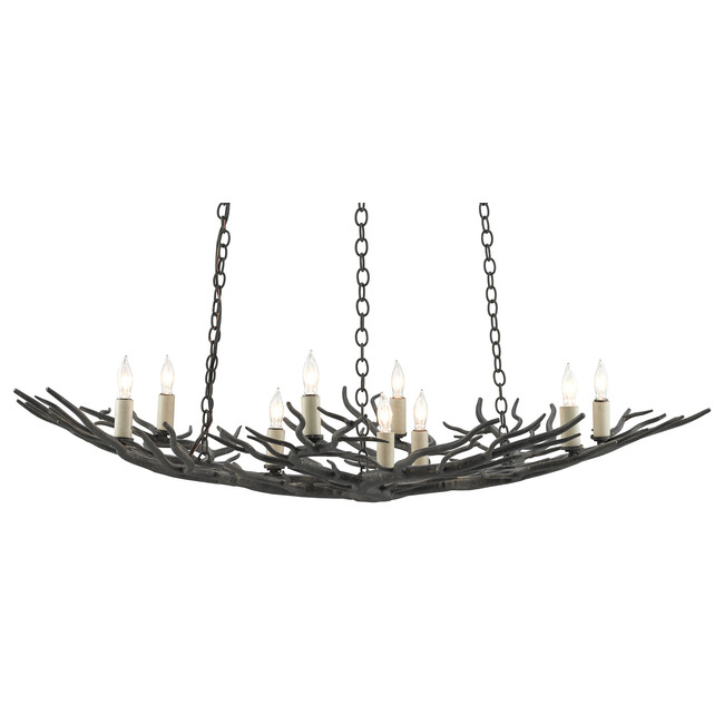 Rainforest Chandelier by Currey and Company