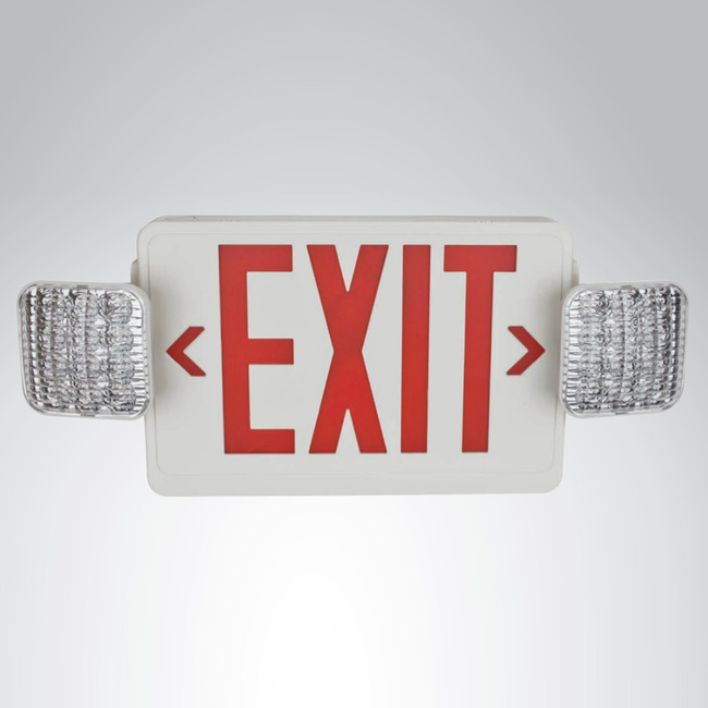 Universal Combo Emergency Exit Sign by TCP