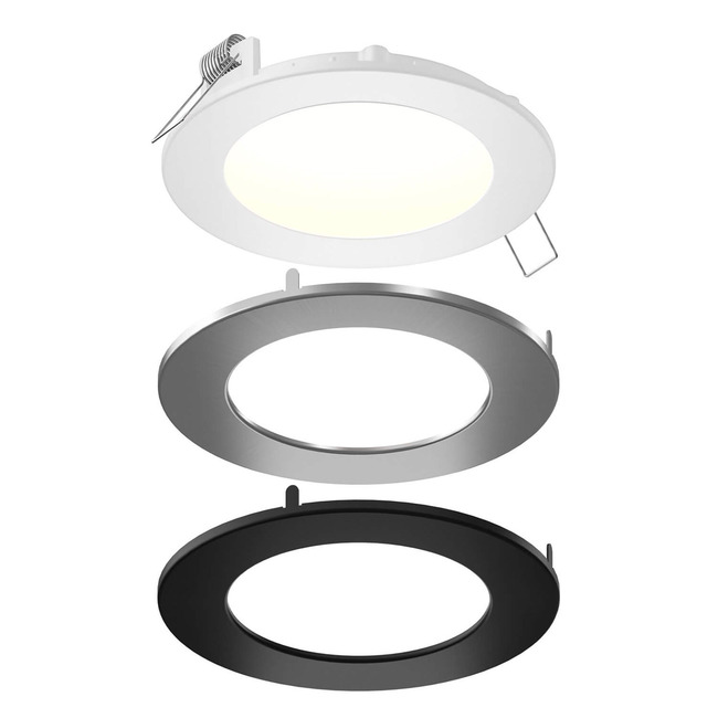 SPN 4IN RD Color Select Recessed Panel Light by DALS Lighting