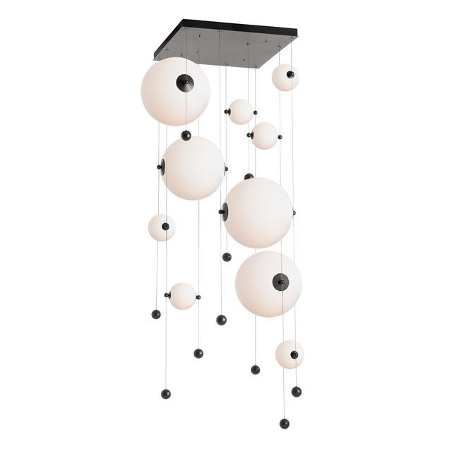 Abacus Square Multi Light Pendant by Hubbardton Forge