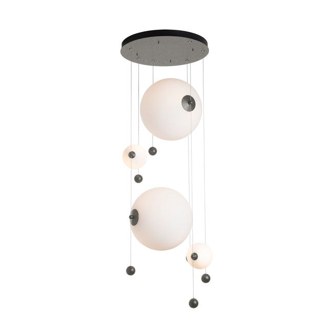 Abacus Round Multi Light Pendant by Hubbardton Forge