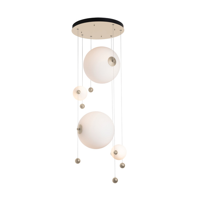 Abacus Round Multi Light Pendant by Hubbardton Forge
