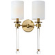 Lucent 2-Light Wall Sconce