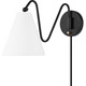 Onda Plug-In Wall Sconce