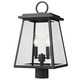 Broughton Outdoor Post Light with Round Fitter