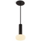 Combi Pendant with Glass Ball